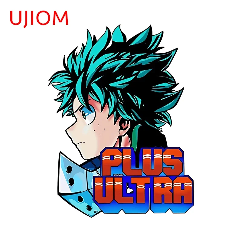 UJIOM Izuku Midoriya with All Might Colorful Wall Sticker Cool Personality Artistic Decal Amusing Anime Style Home Accessories