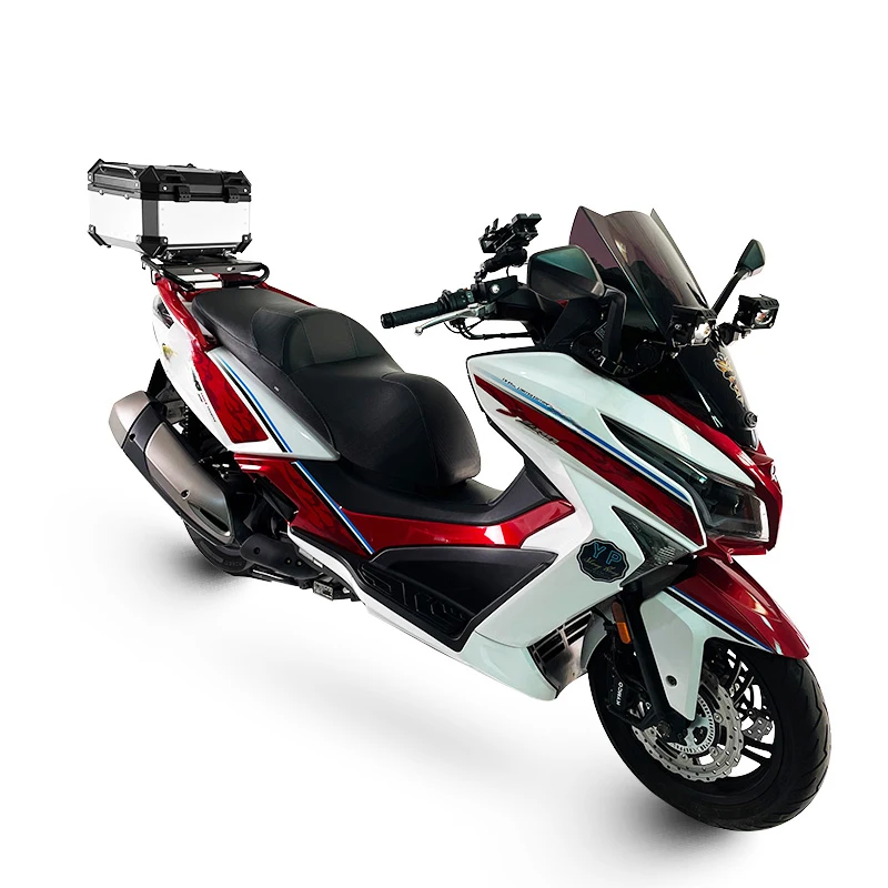 

22L Black High Quality Waterproof Delivery Metal Tail Boxes Small Aluminum Alloy Motorcycle Top Box