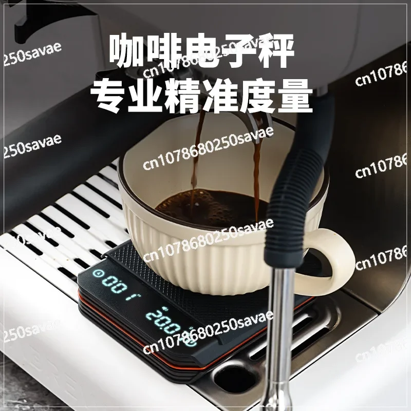 Mini Hand Flush LED Screen Charging Chronograph Coffee Scale