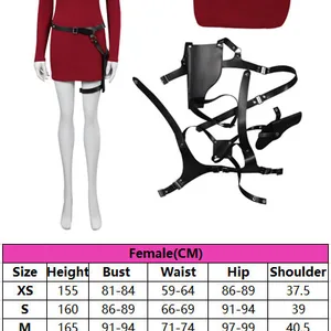 Resident 4 Remake Village Moth Lady Evil Cosplay Fantasie, Fantasy -Kleid, Vampir für Mädchen, Erwachsener, Halloween -Karneval, Halloween 6 Hauptverkaufs -Cosplay Resident Evil Frau - №5