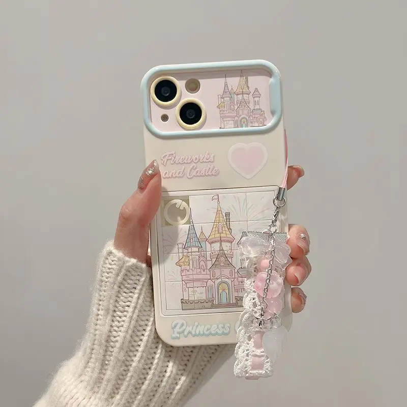 Disneys Mickeys Minnies Mouses Castle Sense Of Fun Jigsaw Puzzle Phone Case Fori Phone16 15 14 13 12 11ProMax PlusY2K Back Cover