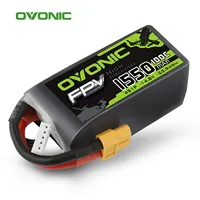 OVONIC 6s 4s  6S Lipo 4s  Battery 1300mAh Racing Drone 100C 22.2V XT60 Plug For RC Quadcopter Helicopter UAV Aircraft Batteries