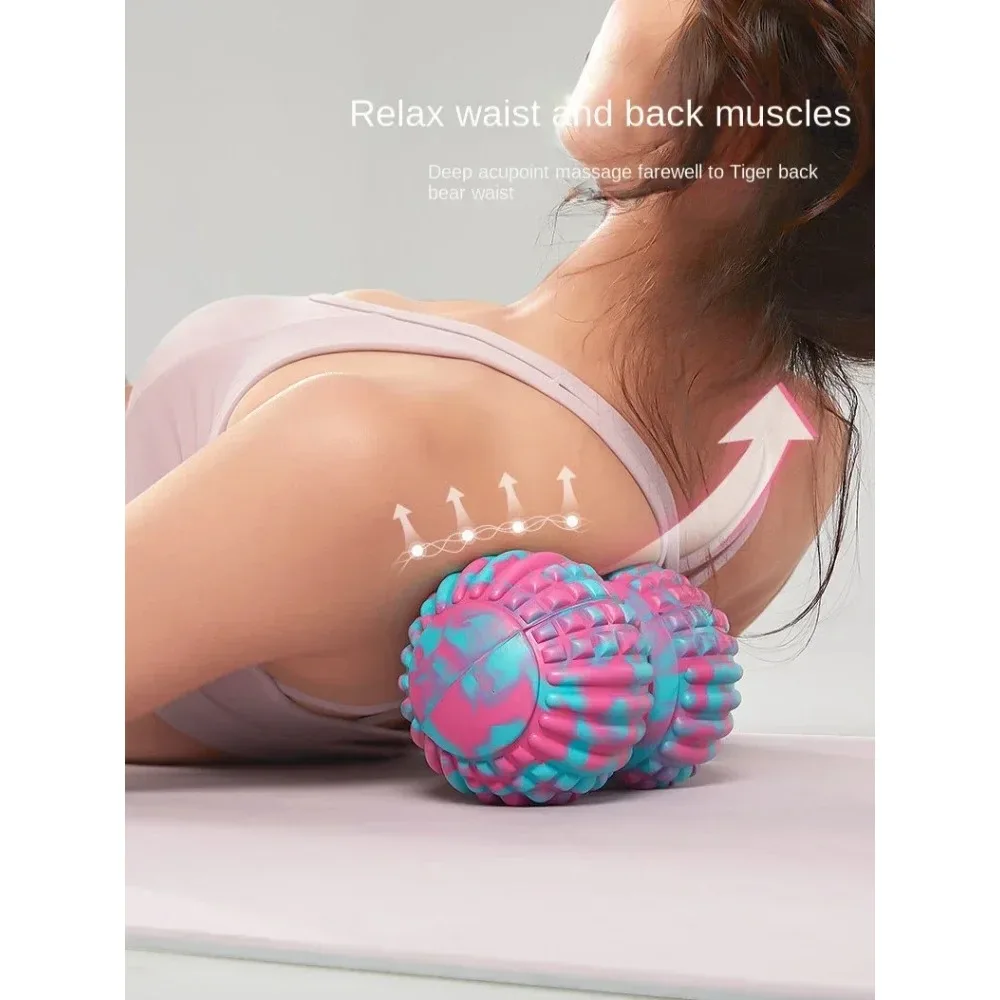 EVA Massage Yoga Gym For Fitness Ball Medical Exercise Peanut Fascia Roller Back Foot Relax Muscles Shoulder Neck Solid