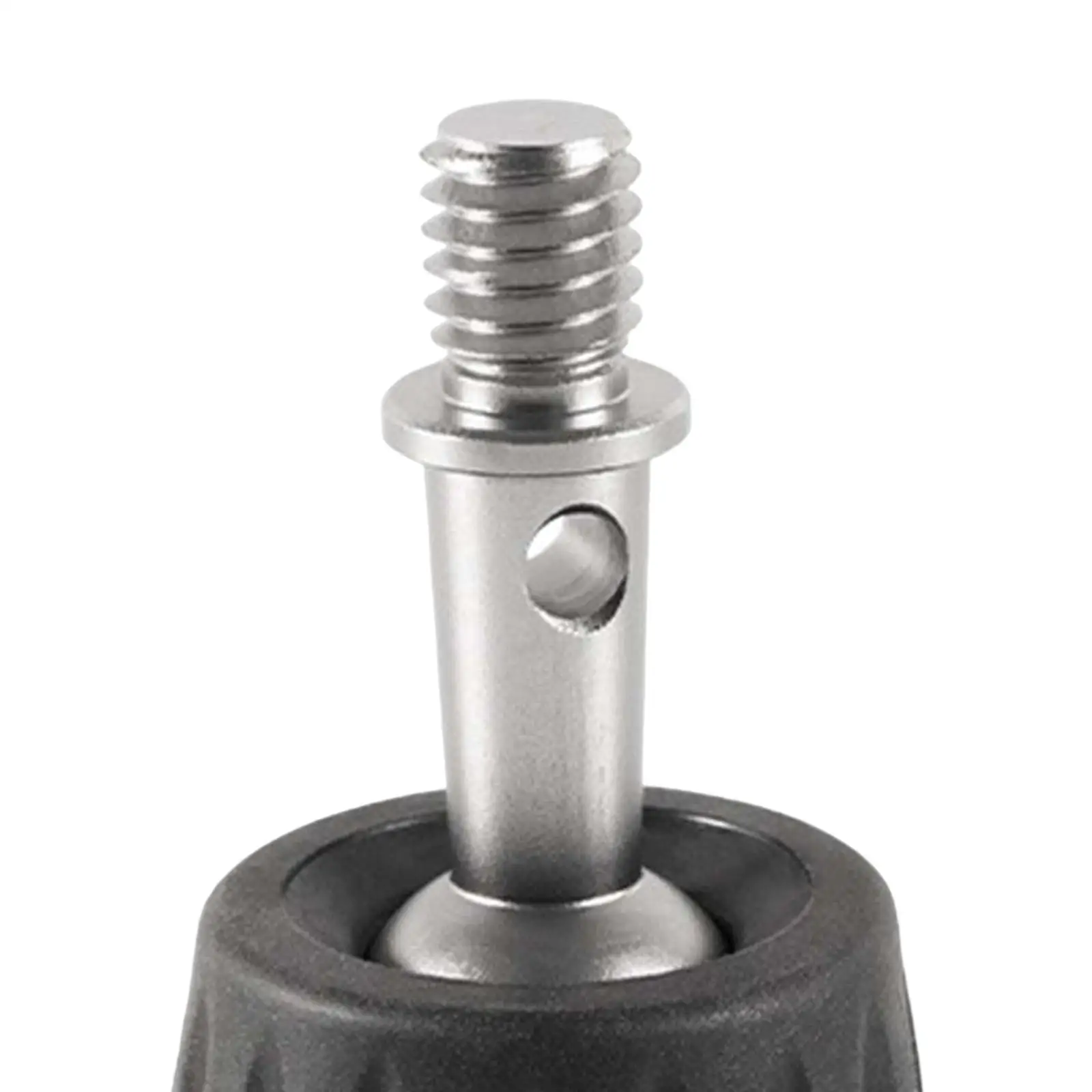 Rotatable Tripod Feet Pad Anti Slip Rubber Base for Camera Monopod Universal Stainless Steel Spike 3/8 Inch Screw Photography