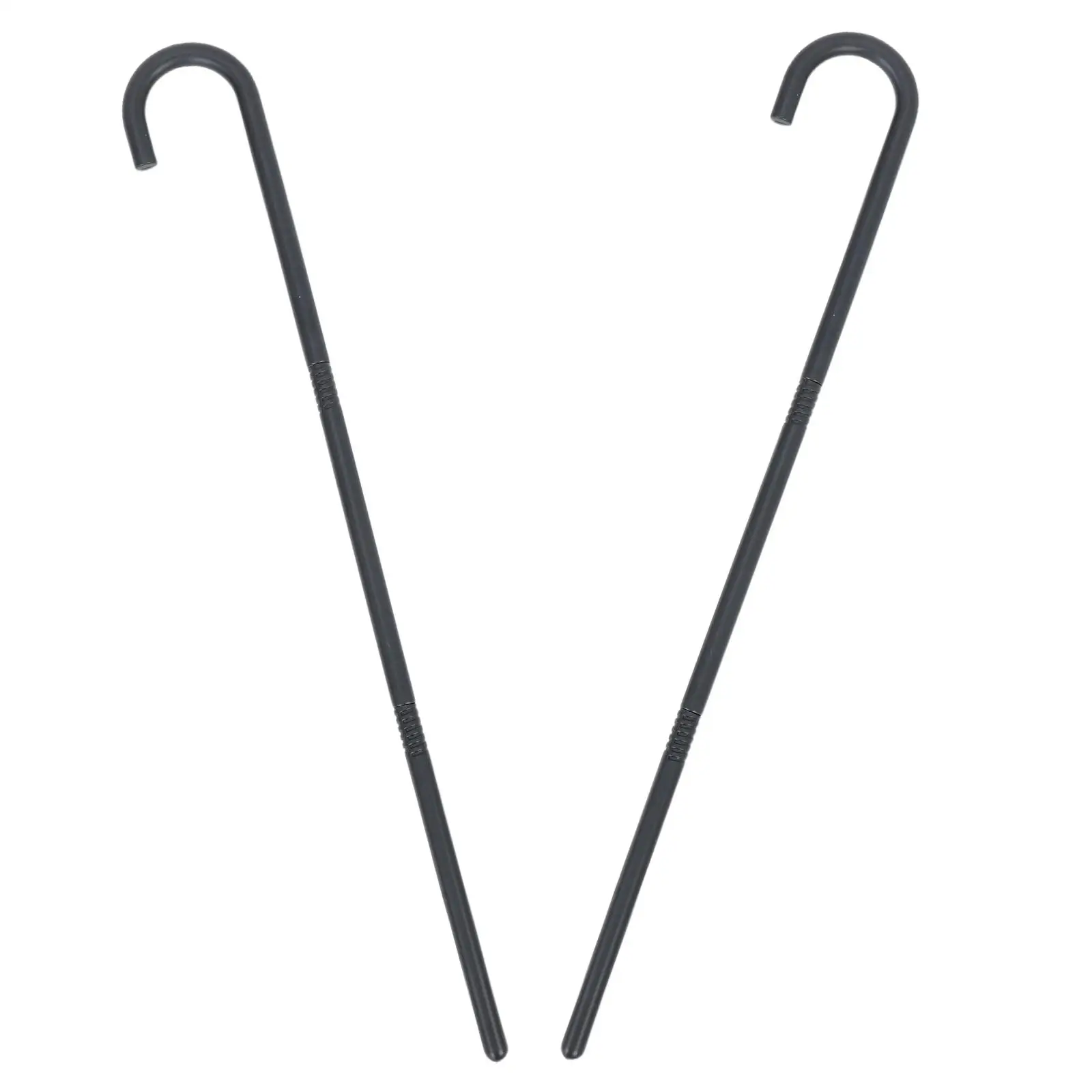 

2 Sets Crutches Plastic Strong Stability Halloween Party Props Party Performance Crutch Stage Decor Accessories