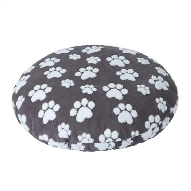 Round Dog Kitten Cushion Replacement Removable Waterproof Comfortable Sleep
