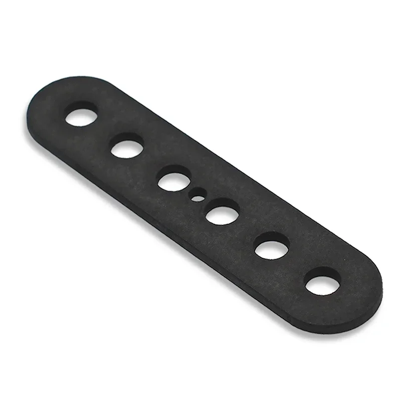 A set of Pickup DIY Parts Fiber Bobbin for ST TL Guitar Pickup DIY Kits Single Coil Pickup Black