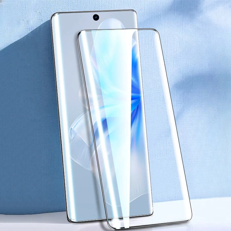 For Vivo V30 Pro 3D Curved Tempered Glass Screen Protector for VIVO VivoV30 V30Pro Clear Anti Blue Full Coverage Protective Film