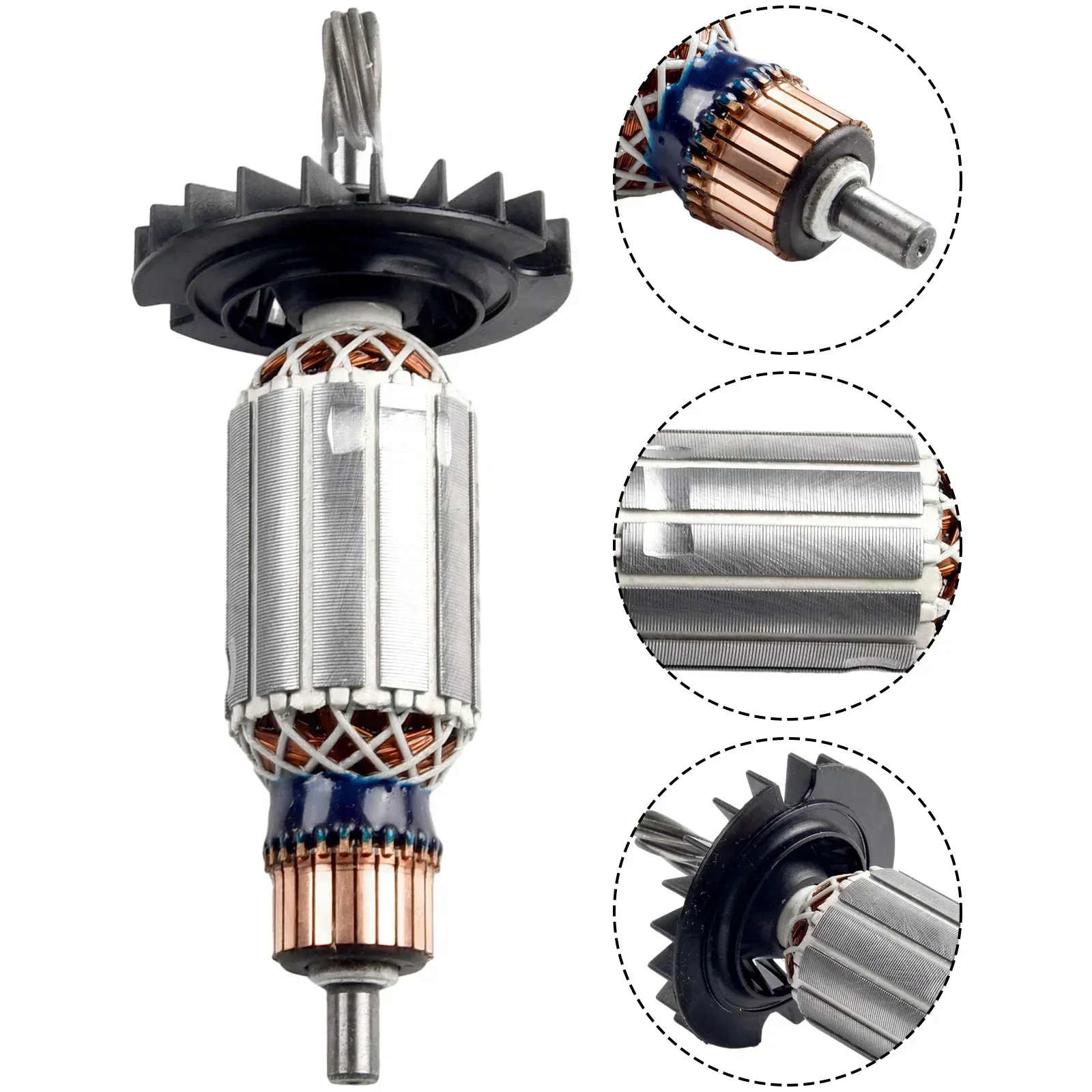 

7-Teeth Armature Anchor Motor Replacement For BOSCH GBH2-26 GBH2-26E/RE GBH2-26DRE Power Tool Accessories