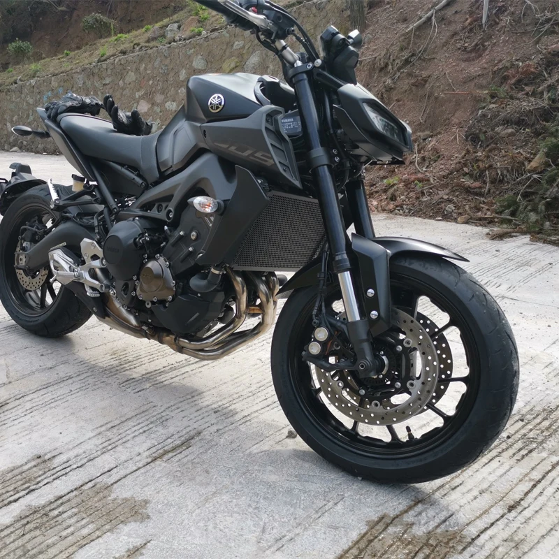 Per YAMAHA MT 09 Tracer 900 GT XSR900 MT09 FZ09 2015 2016 2017 2018 2019 protezione del radiatore del motociclo protezione della copertura della griglia