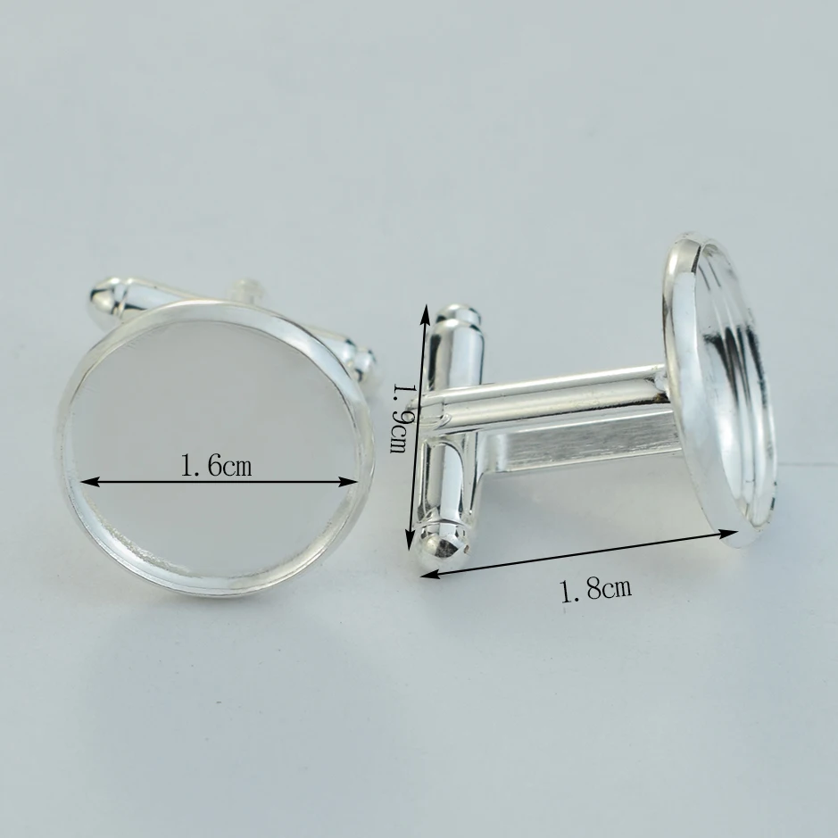 Van Gogh SilverColour Cufflinks Starry Night Handmade Oil Painting Glass Cabochon Cufflinks Men Women Christmas Gift