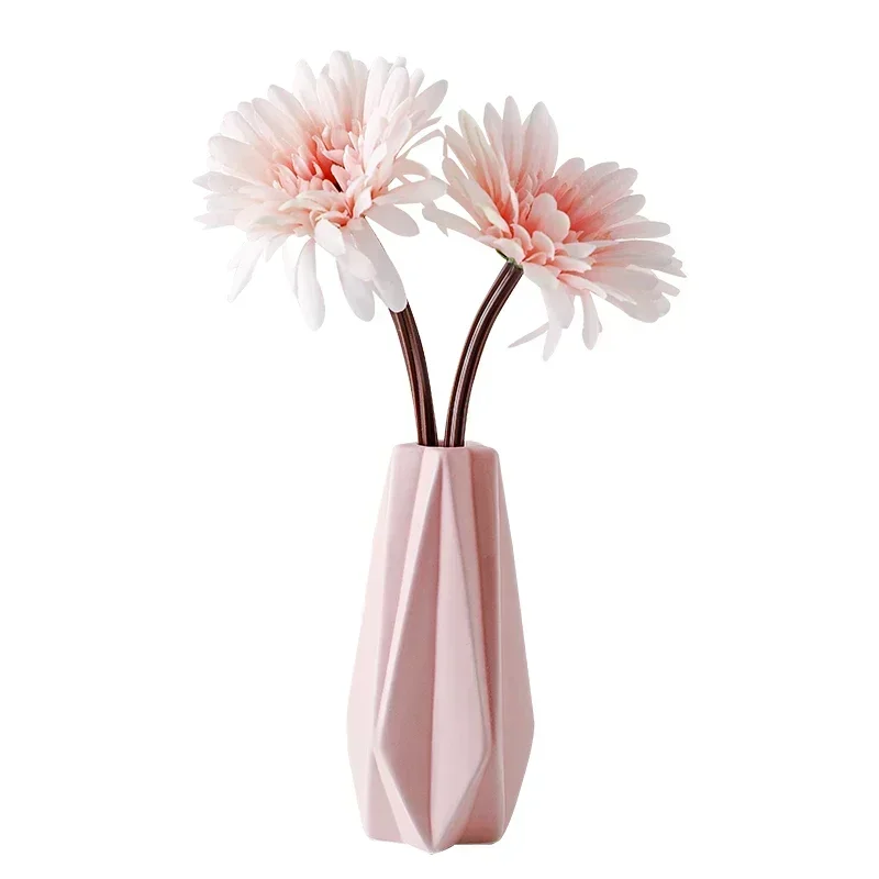 

Woman Modern Vase Jar Bonbon Aesthetic Pink Home Vase Jar Luxury Art Enfeites Para Casa Decoracao Room Decoration Accessories