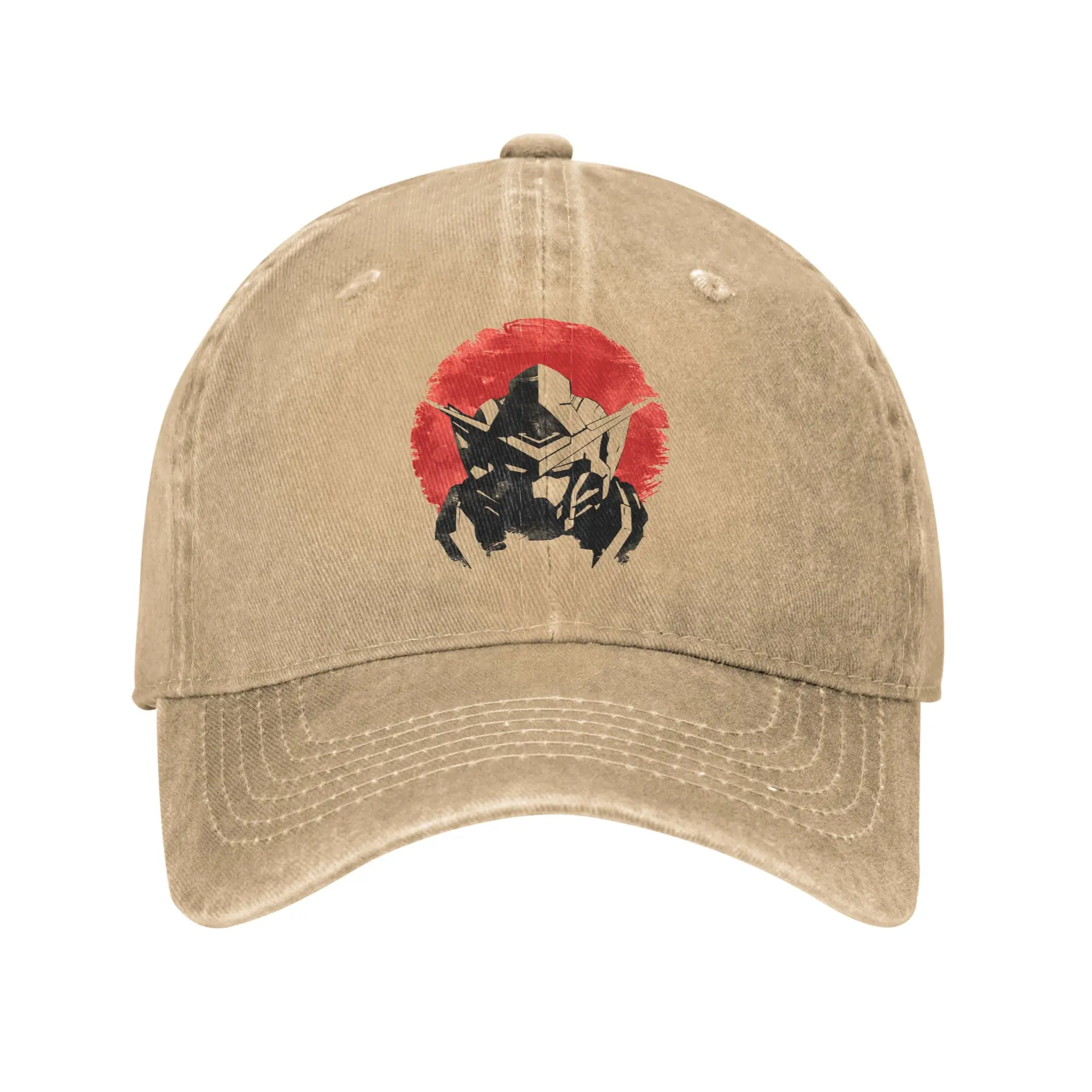 Vintage Gundam The Mobile Suit Baseball Caps Men Women Distressed Denim Washed Headwear Outdoor Running Golf Adjustable Caps Hat