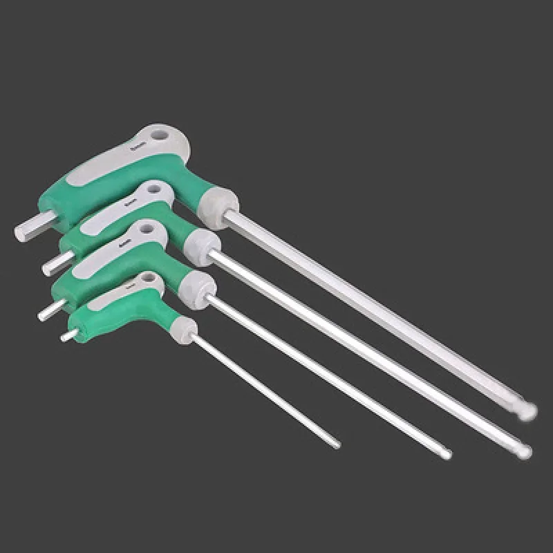 1 قطعة الكرة رئيس ألين وجع ألين وجع مجموعة مع مقبض T ، Cr-V الصلب ، عرافة وجع لإزالة المكسرات ، 2/2.5/3/4/5/6/8/10 مللي متر