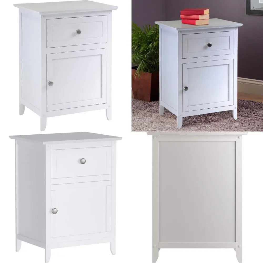 

Белый прикроватный столик или тумбочка для гостиной/спальни