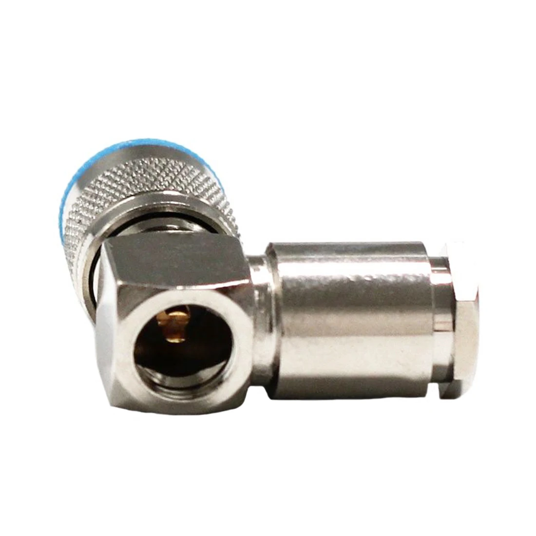 1pc N Type Male Plug Right Angle RF Coaxial Connector Clamp for RG8 RG213 LMR400 Cable Straight Nickel New Wholesale