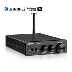 AIYIMA Audio TPA3255 Home Power Amplifier Bluetooth A07 PRO A07 Amplifier 2.0 Stereo Speaker Amplifiers HiFi 300Wx2 Class D Amp