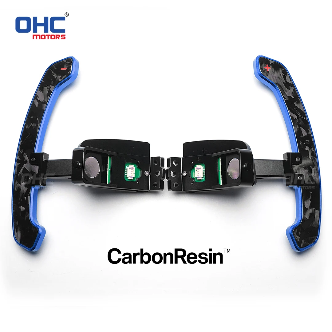 

OHC Carbon Fiber Paddle Shifter For Porsche 992 GT3 Glossy Carbon Fiber & Aluminum Alloy Magentic Paddle Shifter