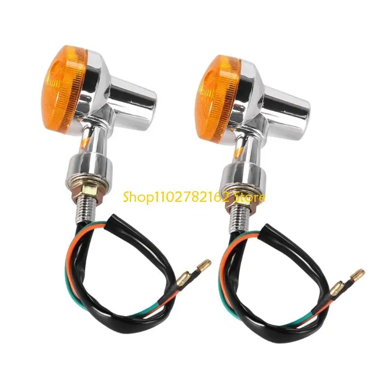 547B Motorcycle Indication Light With Durability ABS Component Shockproof Design Water Resistant For Compatible Models