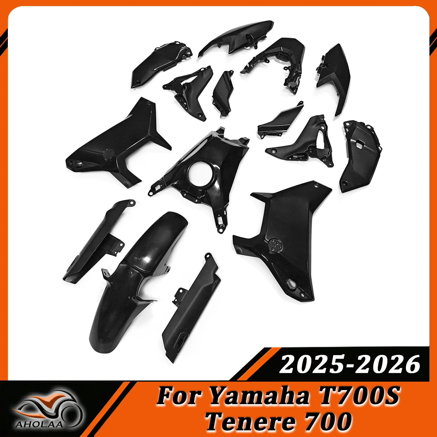 

For Yamaha Tenere 700 T700S 2025-2026 Full Fairing Kits Injection Bodywork Cowl Shell Panel Unpainted Covers