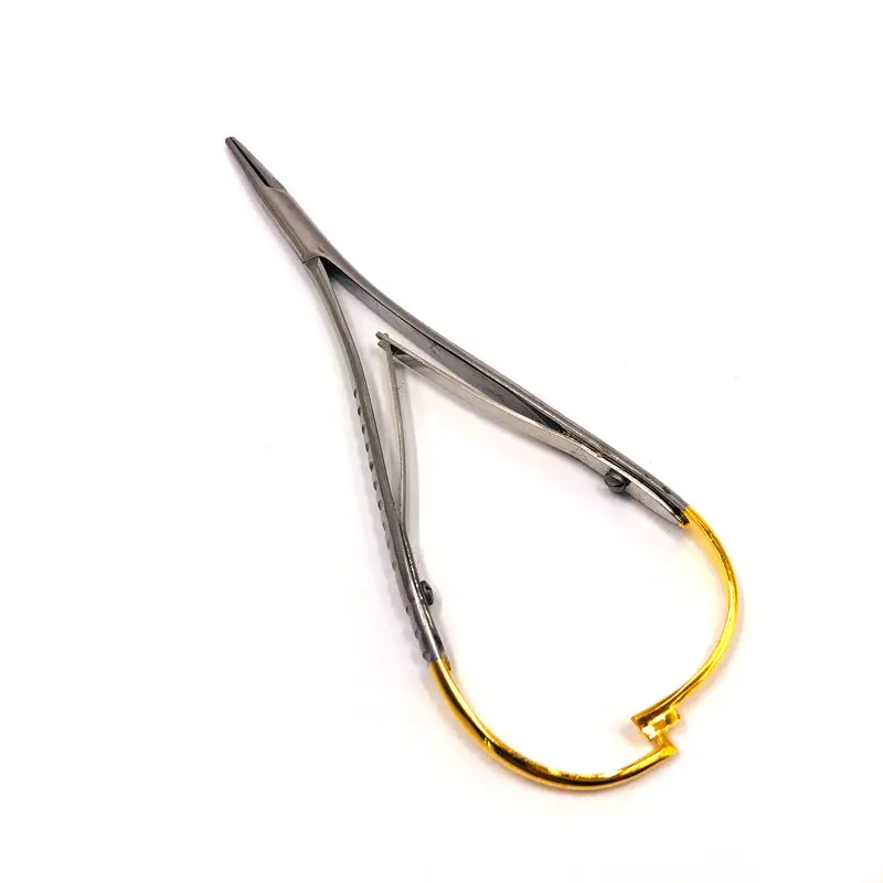 For Needle Holder, Dental Microscopy, Minimally Invasive Needle Holder, Orthodontic for Wire Clamping, Fishtail Pliers