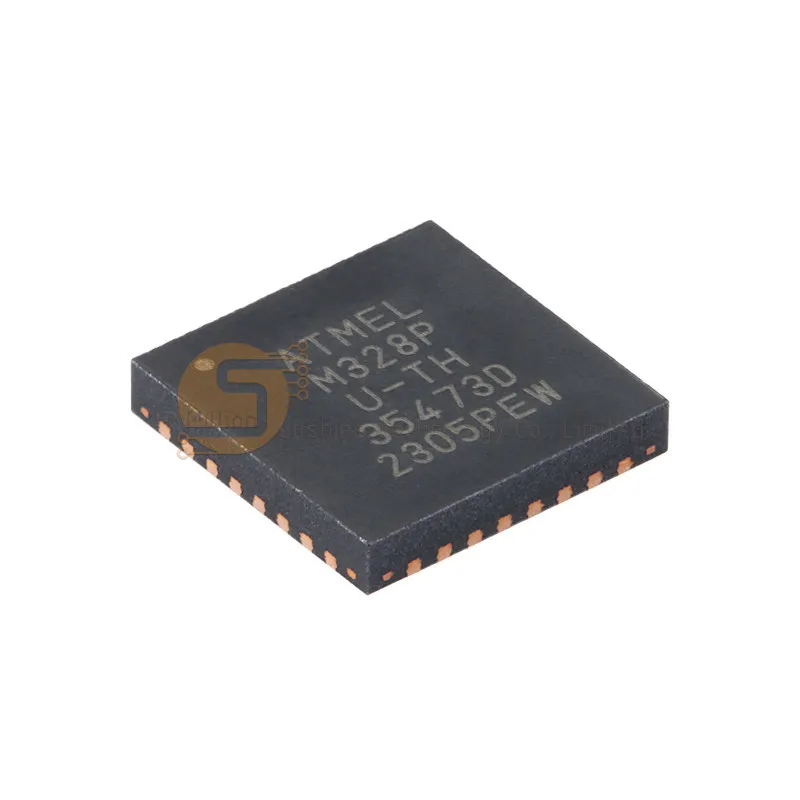 2pcs ATMEGA328P-MU ATMEGA328P 8-bit AVR Microcontroller MCU QFN-32 32KB Flash New Original IC For Arduino Embedded