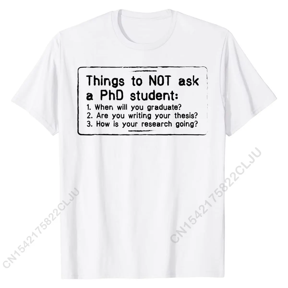 

Funny Phd Shirt Doctoral Candidate Gifts Dissertation T-Shirt T Shirts New Design Crazy Cotton Men Tops T Shirt Summer