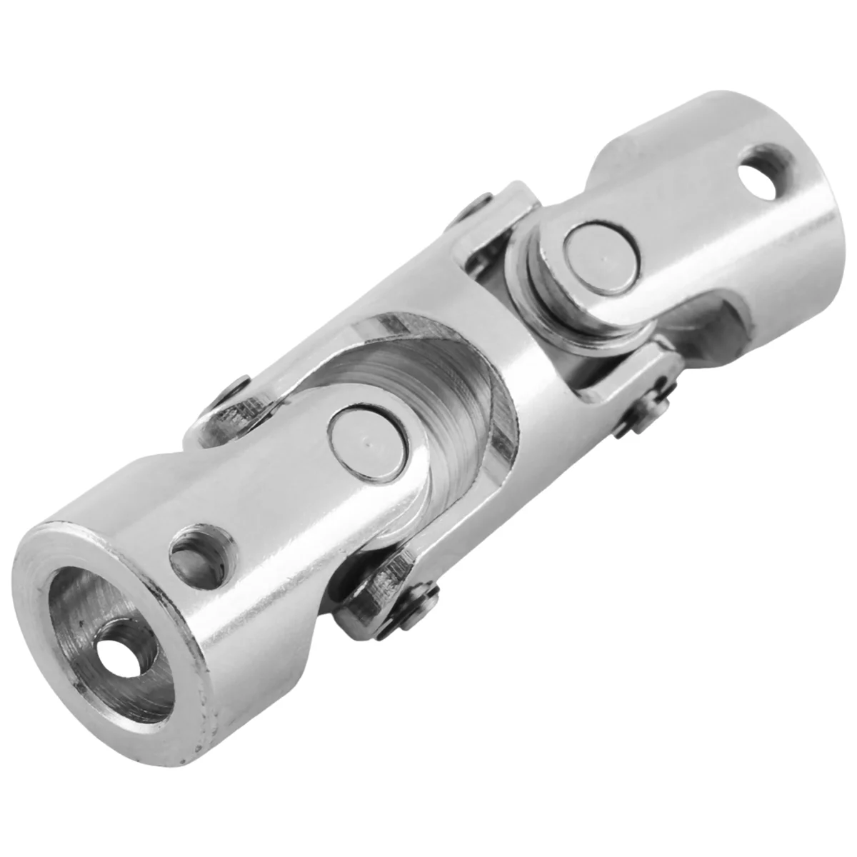 JHD Rc Double Universal Joint Cardan Joint Gimbal Couplings with Screw,10x10Mm