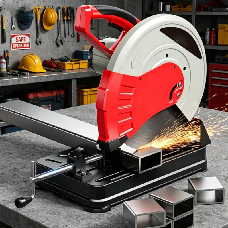 Metal Cut Off Saw Permanent Magnet Industrial Steel Cutter Multi-purpose Cutting Machine For Square Tube Round Pipe Angle Iron W