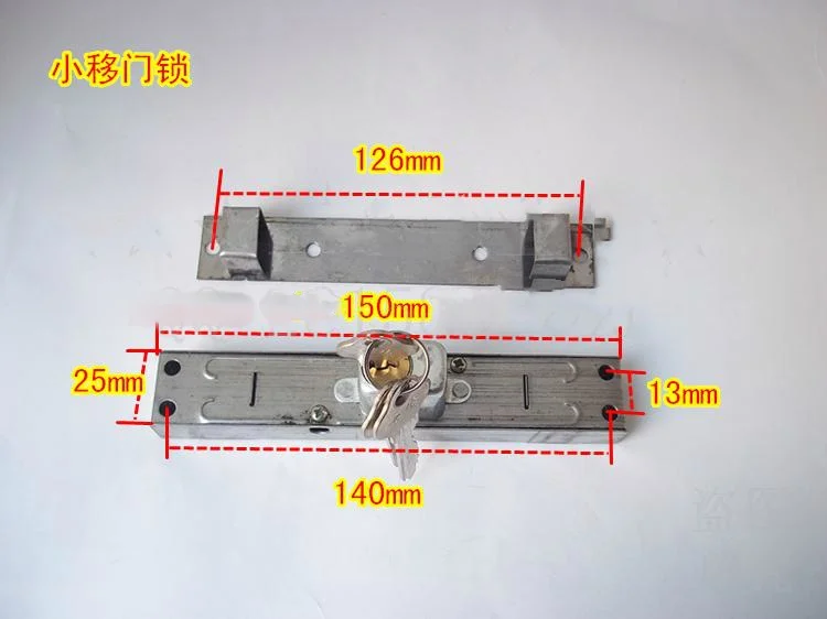 

Suitable for Sliding Door Locks with Iron Bars, Stainless Steel, Anti-theft Window Locks