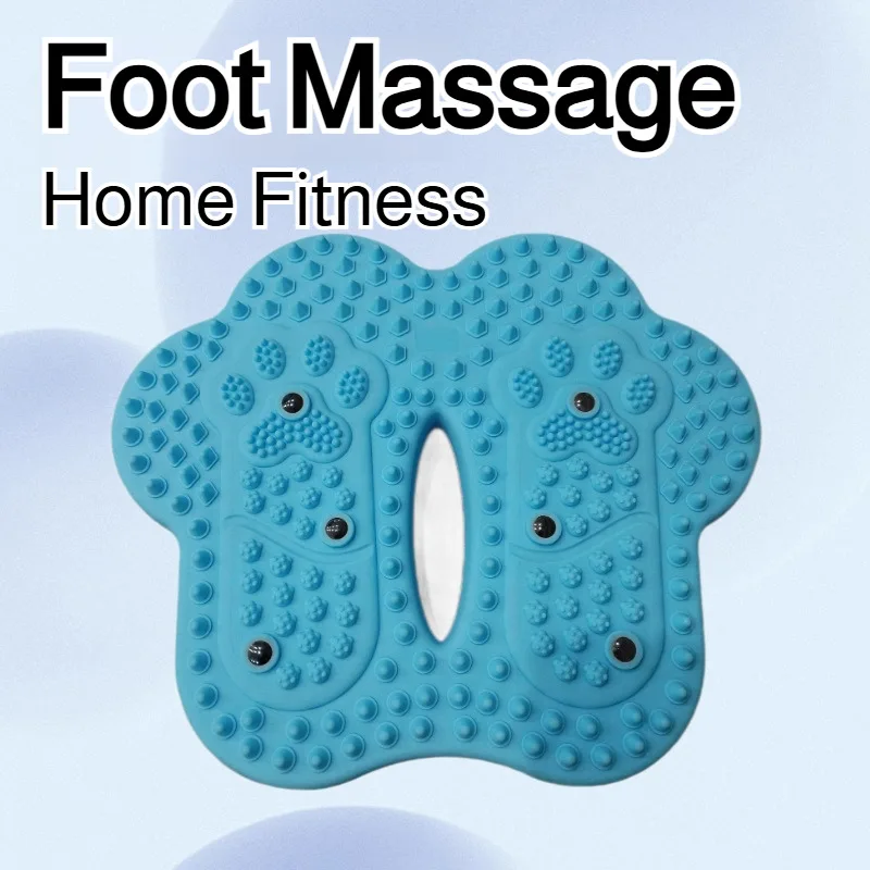 

Anti-slip Acupressure Foot Massager Pad Inflatable Foot Massager Strong Suction Cups Foldable Portable Drainage Holes