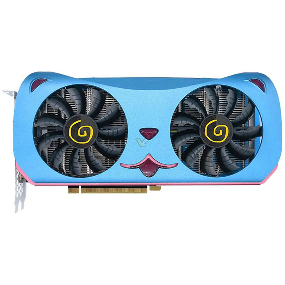 Видеокарта GA92S2U RTX, 85 мм, 4 контакта, вентилятор 2060 для YESTON GeForce RTX4060ti, 8 ГБ, симпатичная видеокарта для домашних животных
