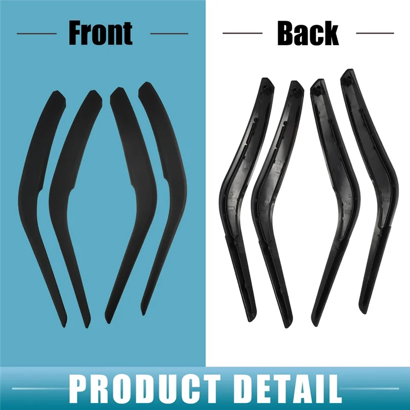 

G9-Car Inner Door Handle Pull Panel Cover For BMW X1 E84 2010-2015 Replace 51412991775 51412991776