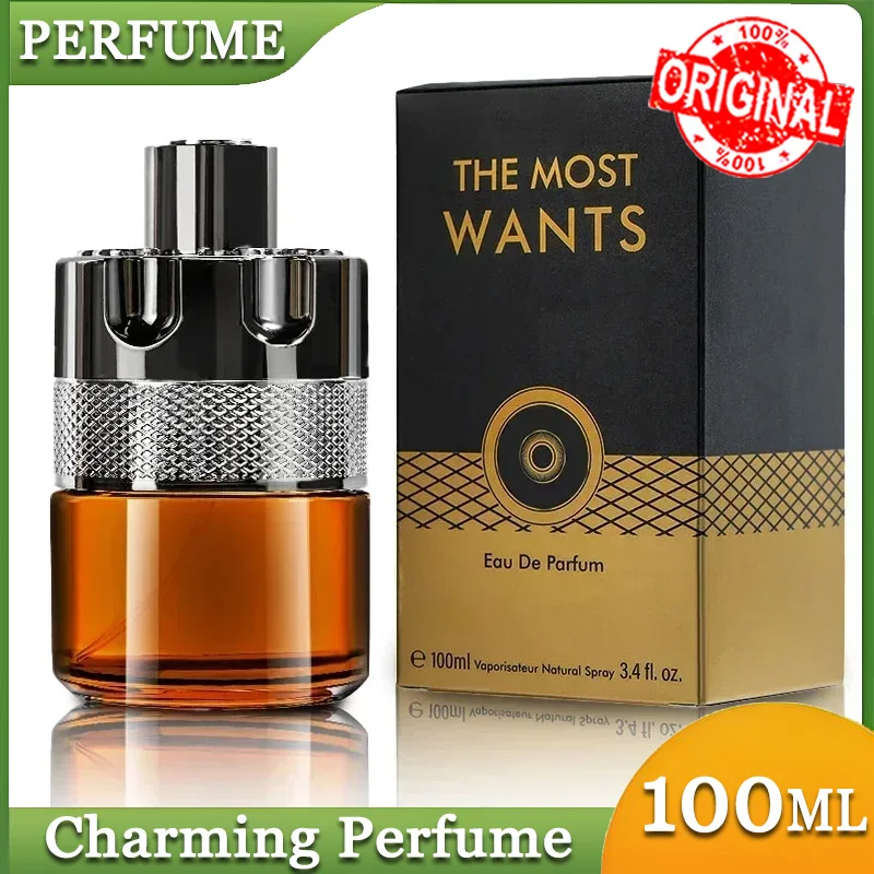 Perfumes originales de Colonia para hombre, 100ml, feromonas fuertes de alta calidad, atraen las mujeres, fragancia adecuada para fiestas de salir