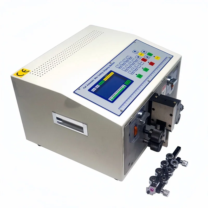 SWT-508C الكمبيوتر التلقائي آلة تجريد الأسلاك قطع كابل العقص وتقشير 0.1-8.0mm2 طول القطع 1-9999 ملم #2