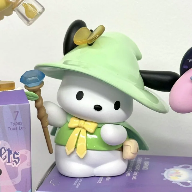 サンリオキャラクターマジックストーリーシリーズクロミポチャッコミステリーブラインドボックスアクションフィギュア面白い子供のおもちゃ漫画の装飾かわいいギフト