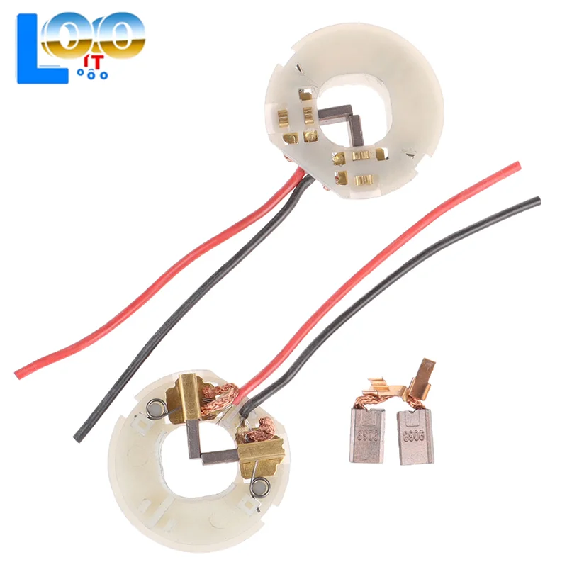 4 pçs/set suporte de escova de carbono escovas de carbono substituição para hilti SFC14-A sfc14a sfc 22-a 22a acessórios da ferramenta elétrica