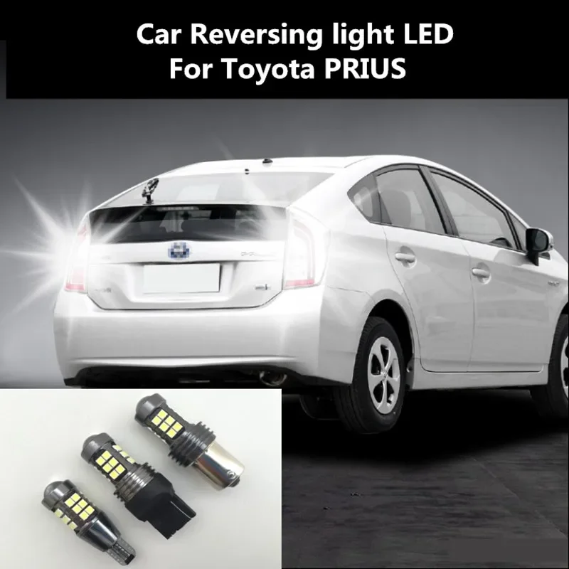 

Car Reversing light LED For Toyota PRIUS 2005-2019 Retreat Assist Lamp Light Refit T15 12W 6000K