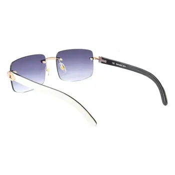 10 best sales भैंस के सींग के चश्मे - №4