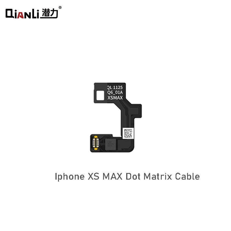 Qianli Dot Matrix สำหรับ iPhone X XS XR สูงสุด11 11Pro 12 12Pro Dot โปรเจคเตอร์อ่านเขียน Dot Matrix face ID ซ่อม Flex Cable