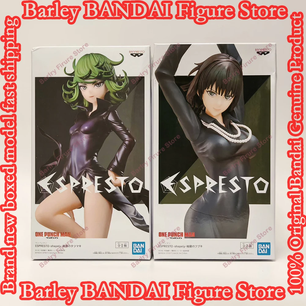 

BANDAI BANPRESTO One Punch Man Tatsumaki Fubuki Аниме Фигурка Фигурка Натуральная Коллекция Модель Игрушки Праздничные Подарки