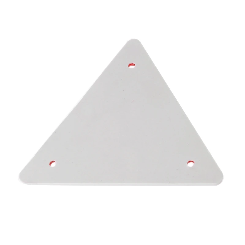 2 Pcs for Triangle Warning Reflector Alerts Safety Plate Rear Light Trailer