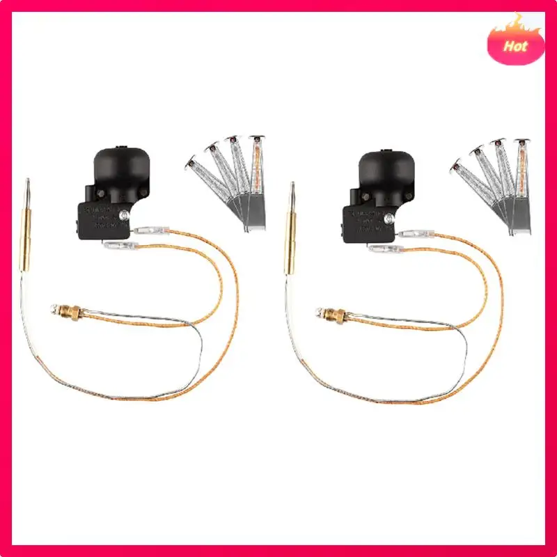 

ABYP 2 шт. термопара и переключатель наклона подходит для наружного обогревателя патио подходит для зимнего комплекта датчиков термопары