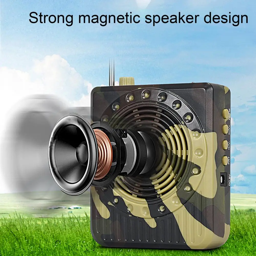 

1 Set Amplifier Megaphone Portable USB Port Loudspeaker 3.5mm Audio Interface Amplifier Megaphone for Teaching