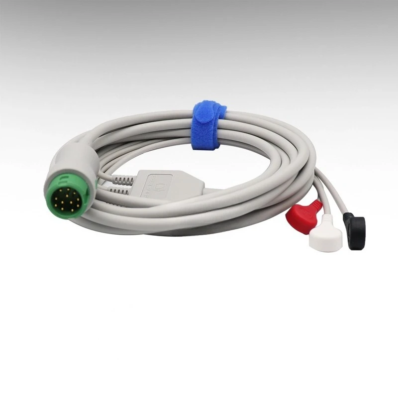 

ePM uMEC Monitor Integrated Button ECG 12 Pins 3 Leads EA6231B
