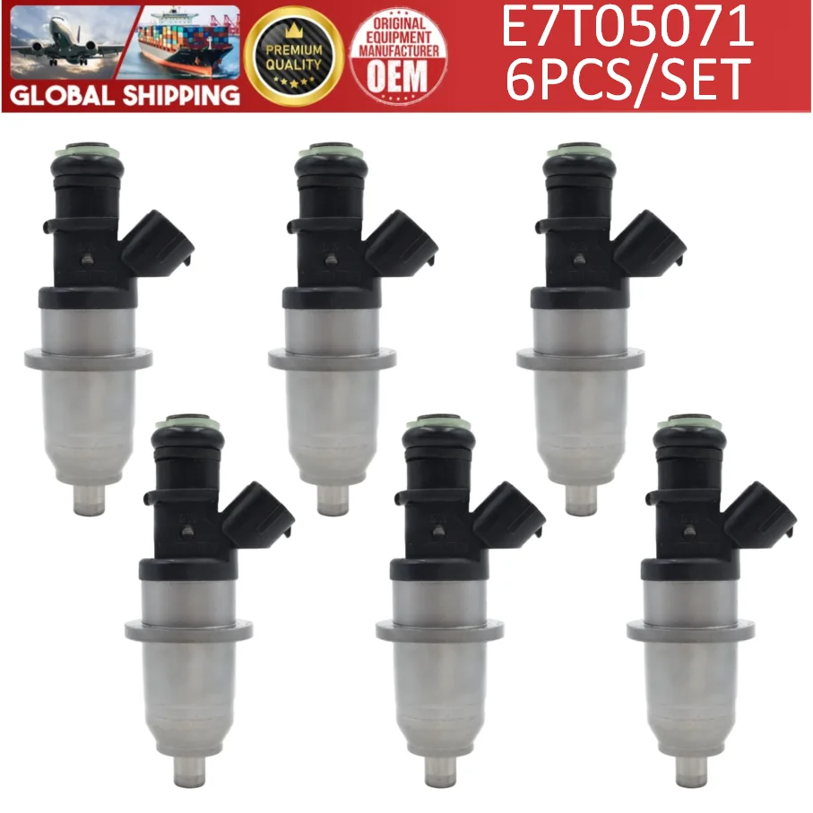 4/6pcs E7T05071 Fuel Injectors for 2000-2006 Mitsubishi Carisma 1.8 GDI 2.0/2.4L#MR560552 1465A003