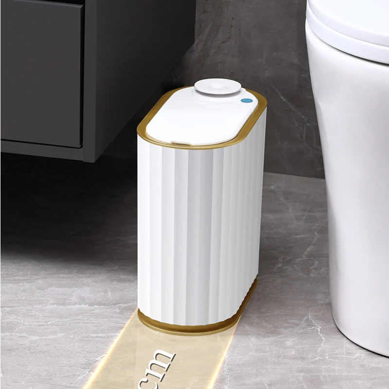 

Aromatherapy Smart Trash Can Automatic Waste Bin with Air Freshener Bathroom Toilet Desktop Garbage Bin Odor Control