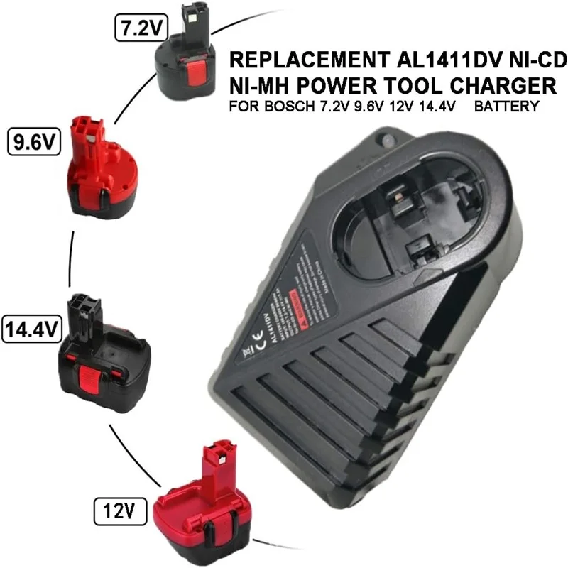 Зарядное устройство для электроинструментов Bosch GDR12V GSR 7,2 V GSR9.6V GSR12V GSR14.4V