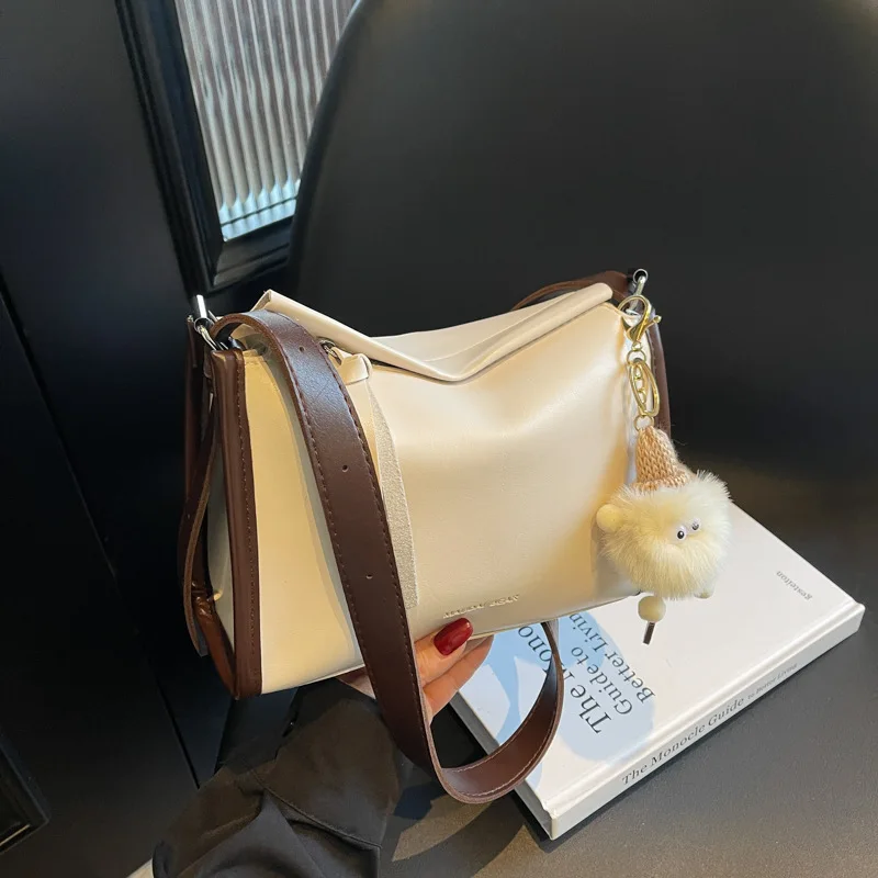 

Women's 2025 Vintage Niche Square Bag Minimalist Embossed Crossbody Purse Casual Shoulder Bag Pure Color Trendy