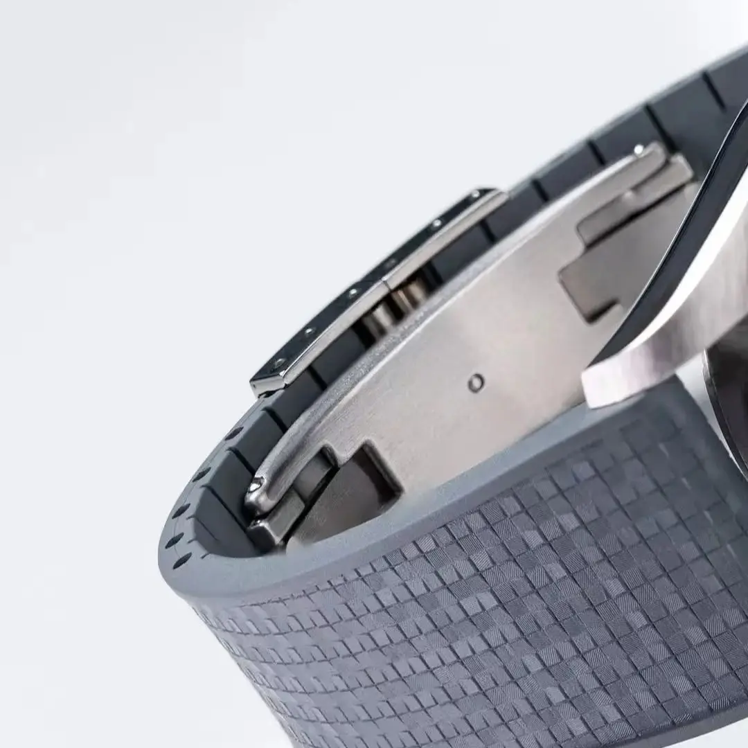 ل Delugs فسيفساء FKM حزام ساعة مطاطي صالح لكارتييه أوميغا سواتش 18 مللي متر 19 مللي متر 20 مللي متر 21 مللي متر 22 مللي متر 23 مللي متر 24 مللي متر قطع إلى حجم أشرطة ساعات اليد